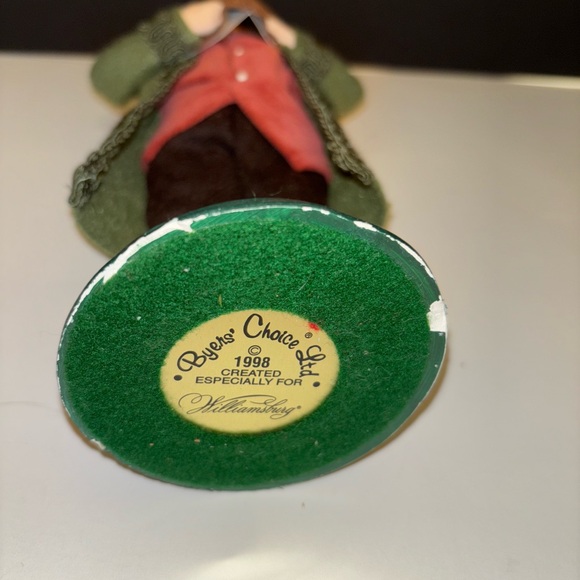 Caroler 1st edition Byers choice Williamsburg collection 1998 - Picture 3 of 15